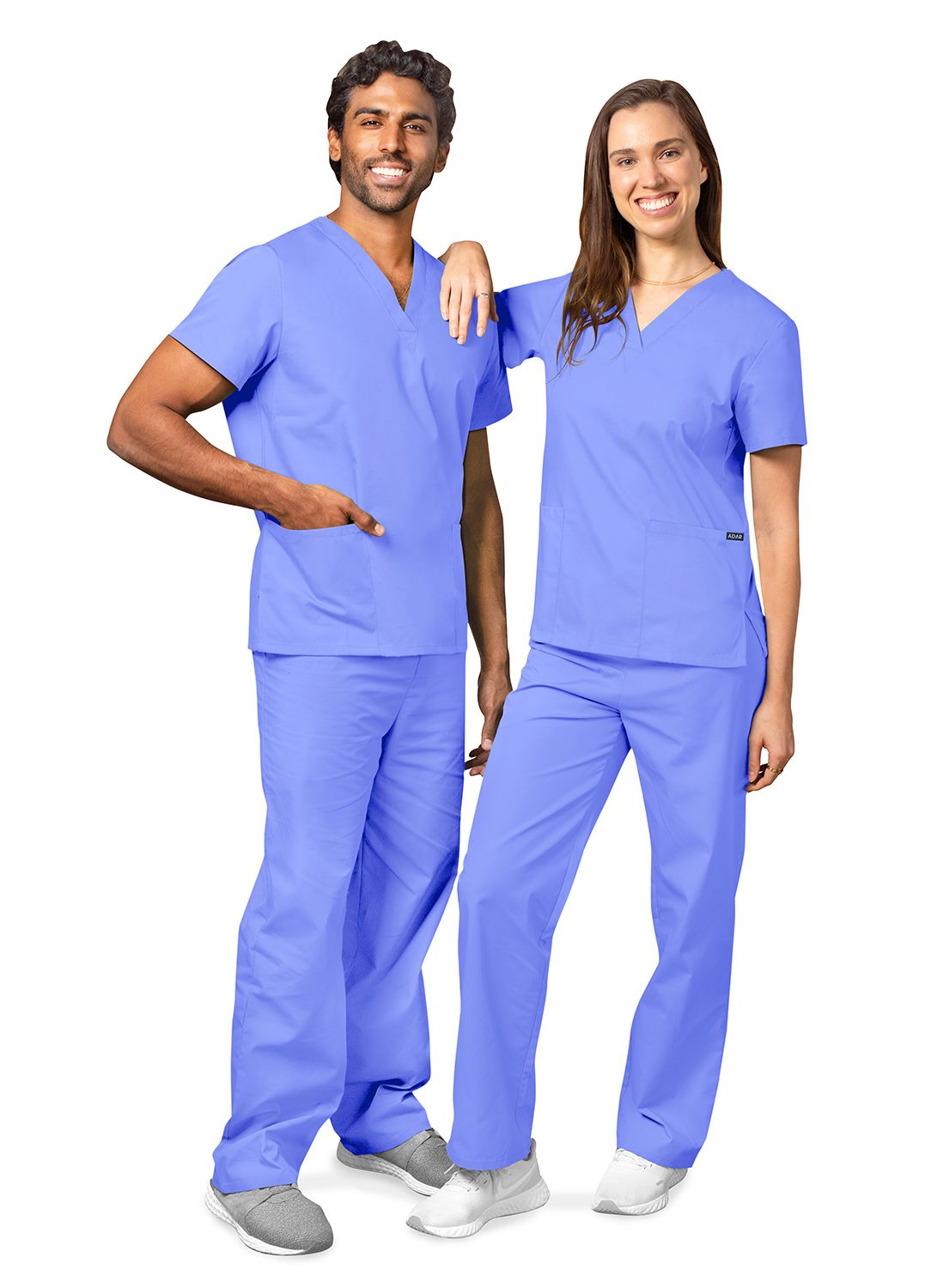 adar-unisex-drawstring-scrub-suit-ceil-blue