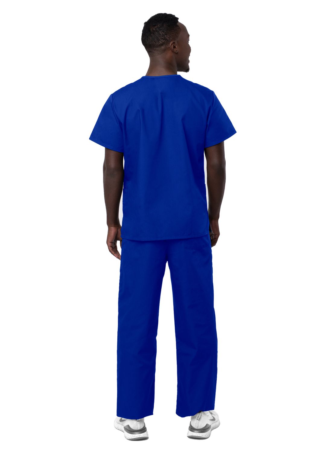 adar-unisex-drawstring-scrub-suit-royal-blue