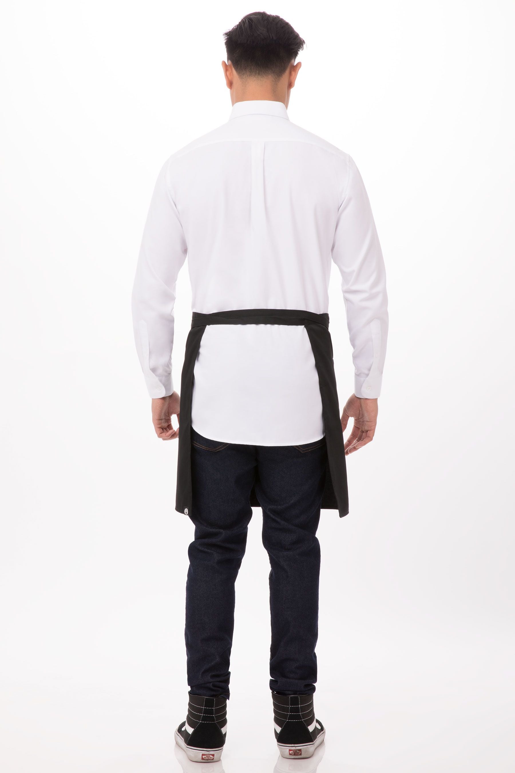 chef-works-half-bistro-apron-black