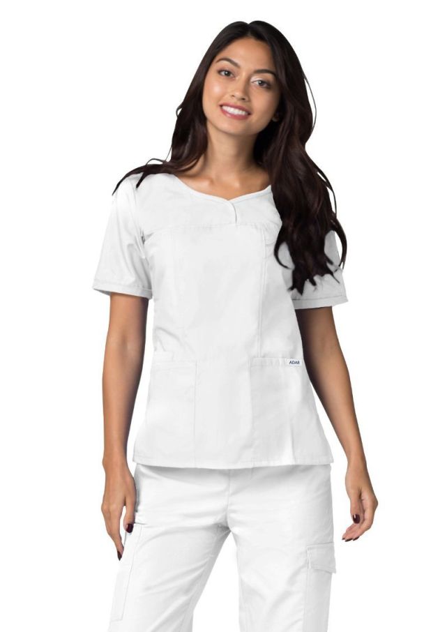 628-Sweetheart V-neck Top