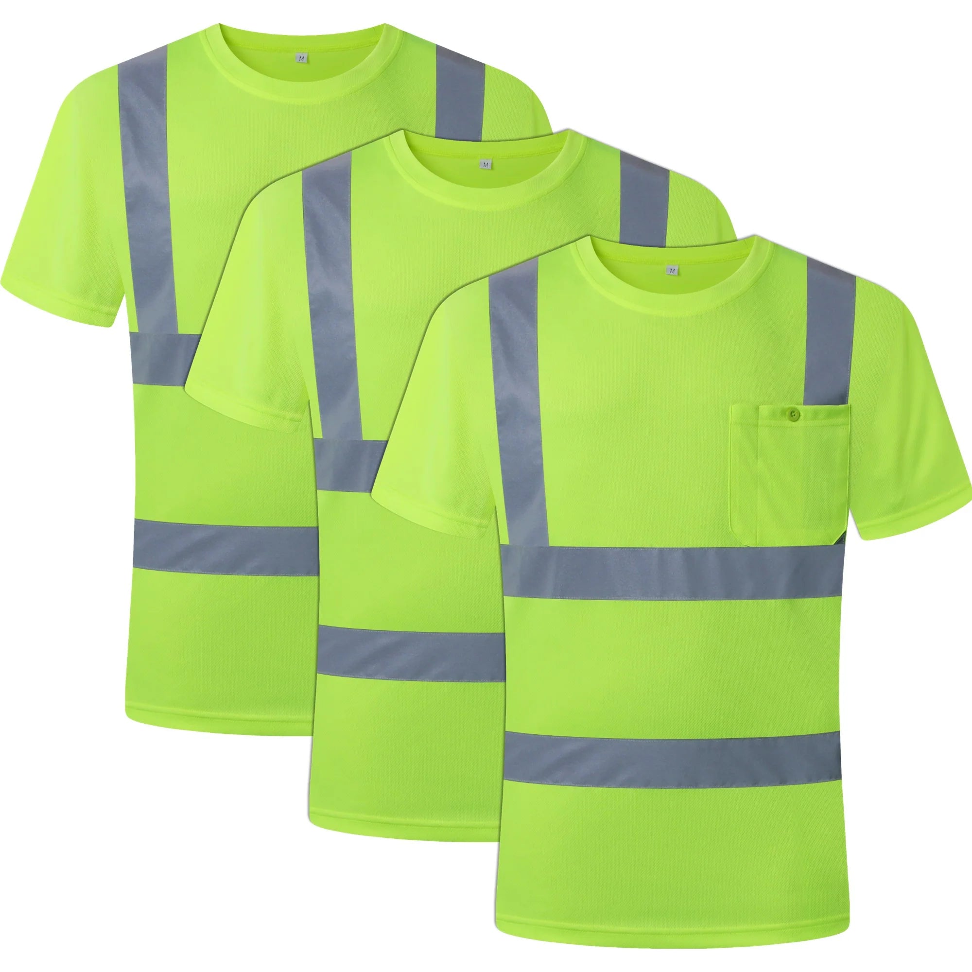 Reflective Safety Short Sleeve Shirt