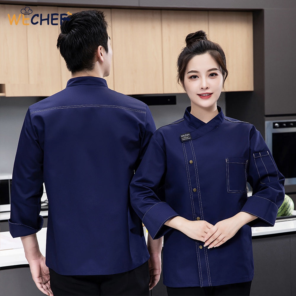 Kitchen Collar Chef Jacket (Short Sleeve)