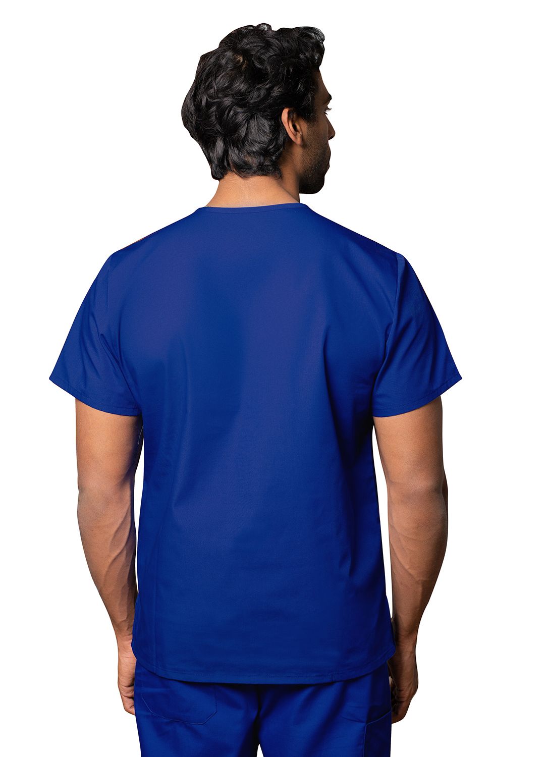 adar-unisex-v-neck-tunic-3-pocket-royal-blue