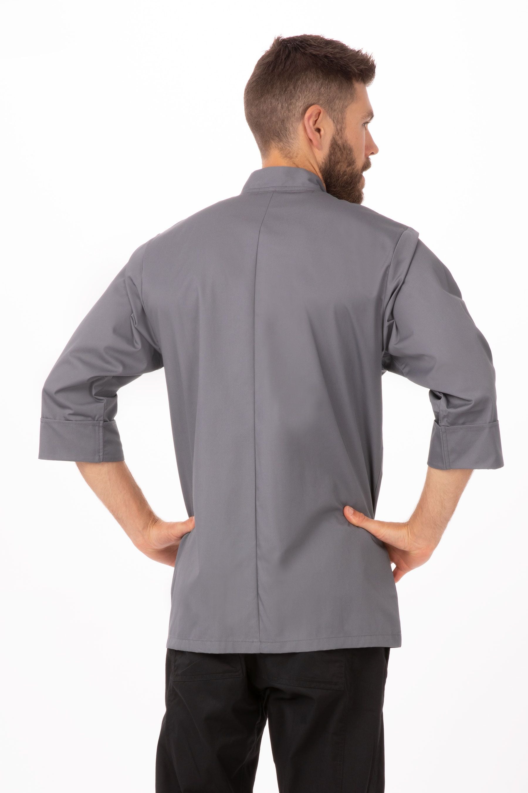 chef works-morocco-chef-coat-gray
